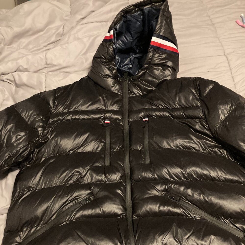 Men's Tommy Hilfiger Black Puffy Coat